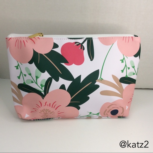 Floral Makeup Bag - Picture 1 of 5
